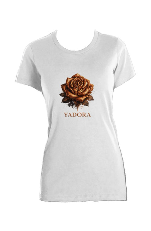 YADORA Ladies Made in USA Crew T-Shirt
